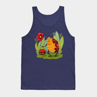 delivery ladybug Tank Top